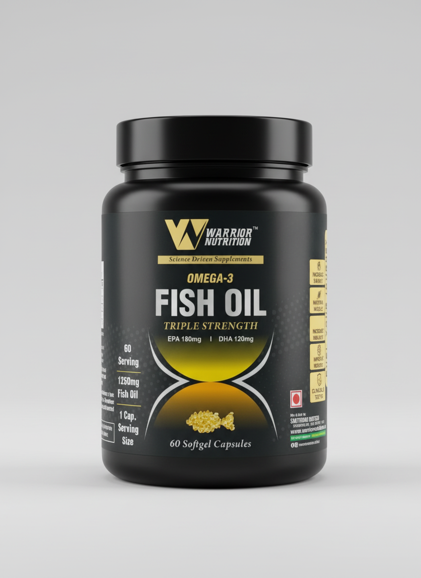Warrior Nutrition Omega 3 Fish Oil